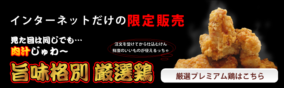 ネット限定 九州産唐揚げ